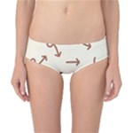 Abstract Arrow Sign Love Aesthetic Classic Bikini Bottoms
