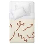 Abstract Arrow Sign Love Aesthetic Duvet Cover (Single Size)