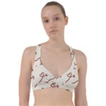 Abstract Arrow Sign Love Aesthetic Sweetheart Sports Bra