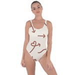 Abstract Arrow Sign Love Aesthetic Bring Sexy Back Swimsuit