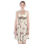 Abstract Arrow Sign Love Aesthetic Racerback Midi Dress