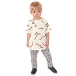 Abstract Arrow Sign Love Aesthetic Kids  Raglan T-Shirt