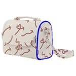 Abstract Arrow Sign Love Aesthetic Satchel Shoulder Bag