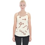 Abstract Arrow Sign Love Aesthetic Piece Up Tank Top