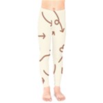 Abstract Arrow Sign Love Aesthetic Kids  Leggings