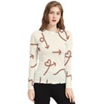 Abstract Arrow Sign Love Aesthetic Women s Long Sleeve Rash Guard