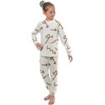 Abstract Arrow Sign Love Aesthetic Kids  Long Sleeve Set 