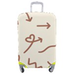 Abstract Arrow Sign Love Aesthetic Luggage Cover (Medium)