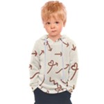 Abstract Arrow Sign Love Aesthetic Kids  Overhead Hoodie