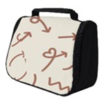 Abstract Arrow Sign Love Aesthetic Full Print Travel Pouch (Small)