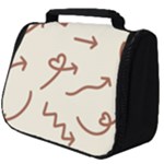 Abstract Arrow Sign Love Aesthetic Full Print Travel Pouch (Big)
