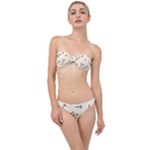 Abstract Arrow Sign Love Aesthetic Classic Bandeau Bikini Set