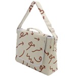 Abstract Arrow Sign Love Aesthetic Box Up Messenger Bag