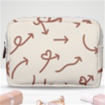 Abstract Arrow Sign Love Aesthetic Make Up Pouch (Medium)