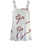 Abstract Arrow Sign Love Aesthetic Kids  Layered Skirt Swimsuit