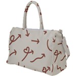 Abstract Arrow Sign Love Aesthetic Duffel Travel Bag