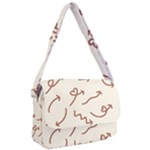 Abstract Arrow Sign Love Aesthetic Courier Bag