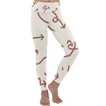 Abstract Arrow Sign Love Aesthetic Kids  Lightweight Velour Classic Yoga Leggings