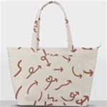 Abstract Arrow Sign Love Aesthetic Back Pocket Shoulder Bag 