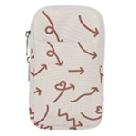Abstract Arrow Sign Love Aesthetic Waist Pouch (Large)