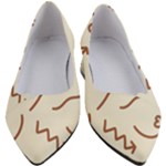 Abstract Arrow Sign Love Aesthetic Women s Block Heels 