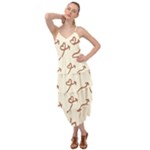 Abstract Arrow Sign Love Aesthetic Layered Bottom Dress