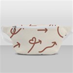 Abstract Arrow Sign Love Aesthetic Waist Bag 