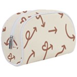 Abstract Arrow Sign Love Aesthetic Make Up Case (Medium)