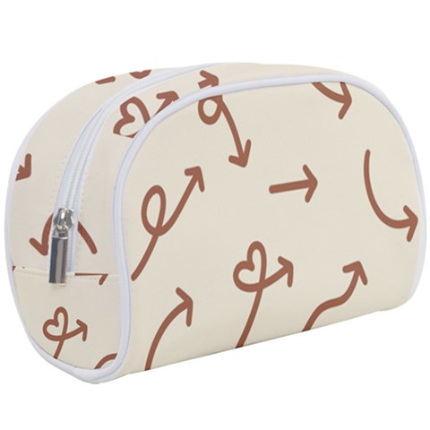 Abstract Arrow Sign Love Aesthetic Make Up Case (Large) from ArtsNow.com