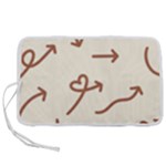 Abstract Arrow Sign Love Aesthetic Pen Storage Case (M)