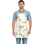 Abstract Arrow Sign Love Aesthetic Kitchen Apron