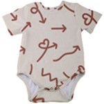 Abstract Arrow Sign Love Aesthetic Baby Short Sleeve Bodysuit