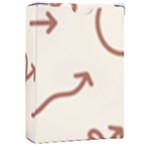 Abstract Arrow Sign Love Aesthetic Playing Cards Single Design (Rectangle) with Custom Box