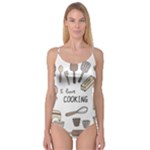 I Love Cooking Baking Utensils Knife Camisole Leotard 
