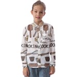 I Love Cooking Baking Utensils Knife Kids  Long Sleeve Shirt