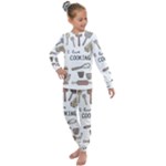 I Love Cooking Baking Utensils Knife Kids  Long Sleeve Set 