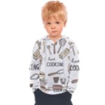 I Love Cooking Baking Utensils Knife Kids  Overhead Hoodie