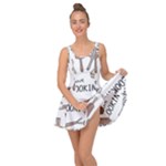 I Love Cooking Baking Utensils Knife Inside Out Casual Dress