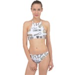 I Love Cooking Baking Utensils Knife Halter Bikini Set
