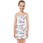 I Love Cooking Baking Utensils Knife Kids  Summer Sun Dress