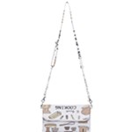 I Love Cooking Baking Utensils Knife Mini Crossbody Handbag