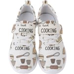 I Love Cooking Baking Utensils Knife Men s Velcro Strap Shoes