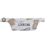 I Love Cooking Baking Utensils Knife Active Waist Bag