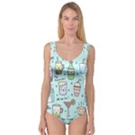 Drinks Cocktails Doodle Coffee Princess Tank Leotard 