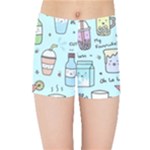 Drinks Cocktails Doodle Coffee Kids  Sports Shorts