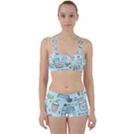 Drinks Cocktails Doodle Coffee Perfect Fit Gym Set