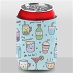 Drinks Cocktails Doodle Coffee Can Holder