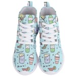 Drinks Cocktails Doodle Coffee Women s Lightweight High Top Sneakers