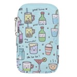 Drinks Cocktails Doodle Coffee Waist Pouch (Small)