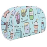Drinks Cocktails Doodle Coffee Make Up Case (Medium)